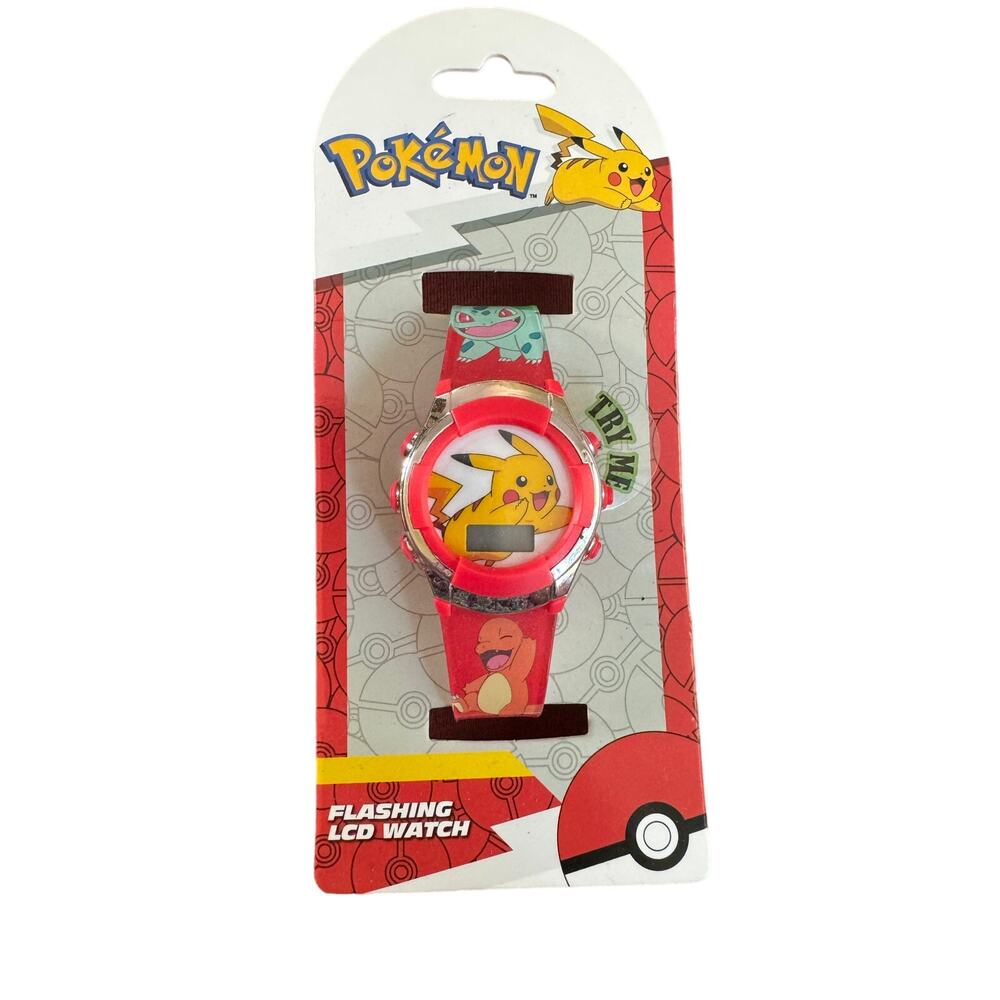 Pokémon Flashing LCD Watch